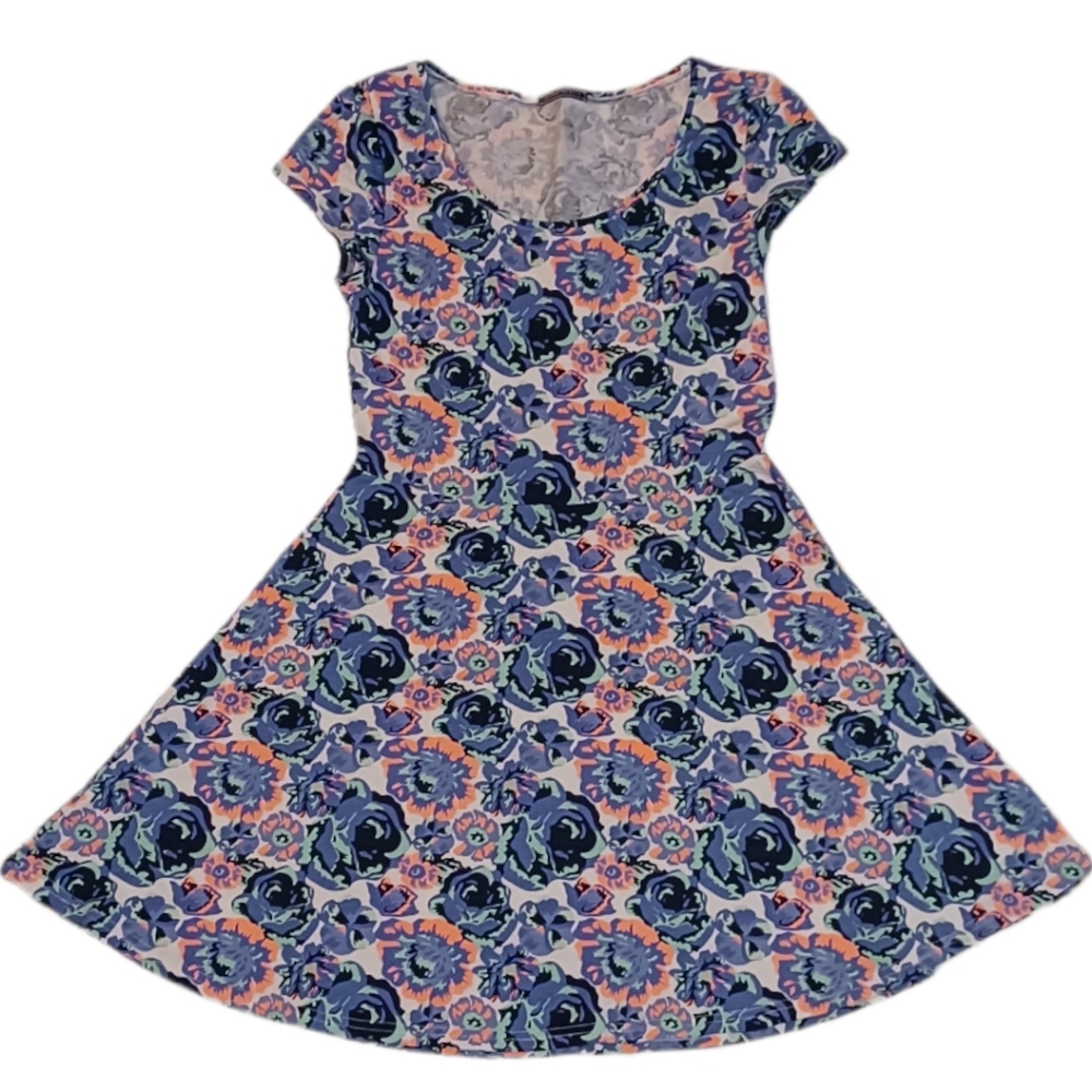 Silvian Heach Floral Skater Dress Girl's Size 12-14